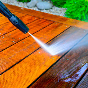 Deck cleaning