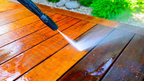 Deck cleaning